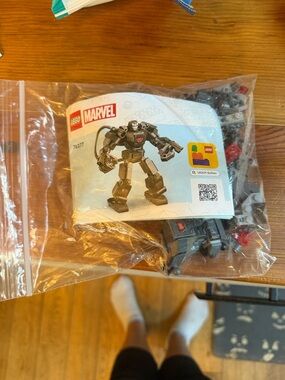 LEGO Marvel Mini Mech Parts - Black, Red, Gray